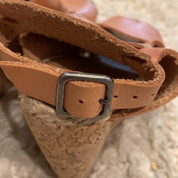 Free People Cork Wedge Heels - Picture 6 of 12